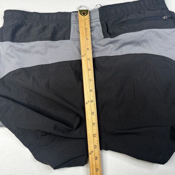 The North Face Flash Dry Running Shorts Mens S Black Flight Series Black Gray - Picture 9 of 11